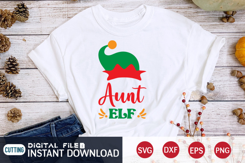 funny-christmas-aunt-elf-svg