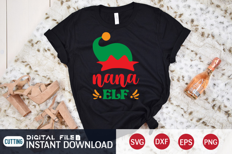 funny-christmas-nana-elf-svg