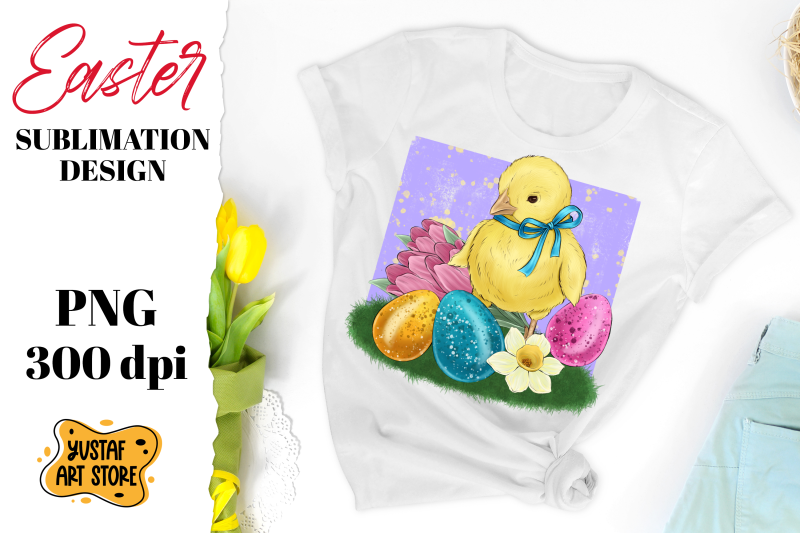 easter-sublimation-design-cute-chick-and-easter-eggs