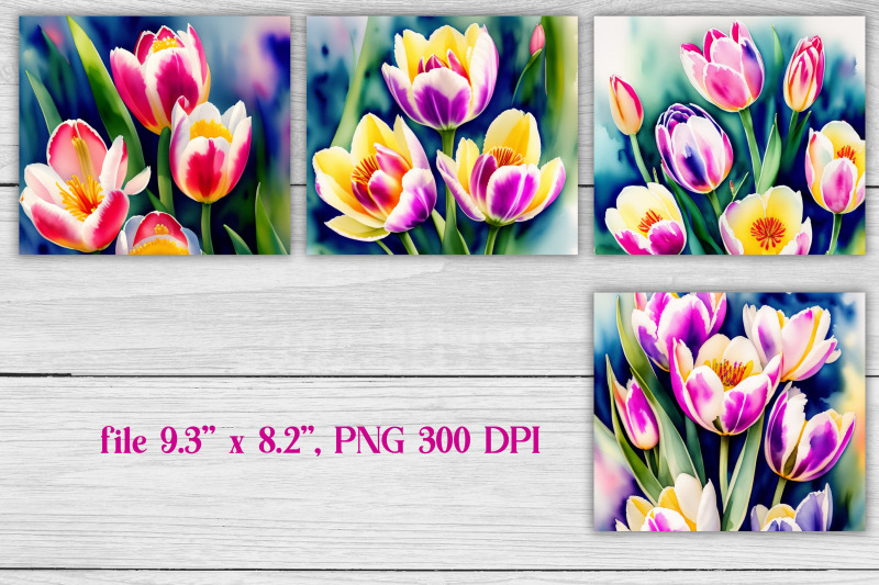 spring-flowers-tumbler-wrap-tulip-tumbler-sublimation