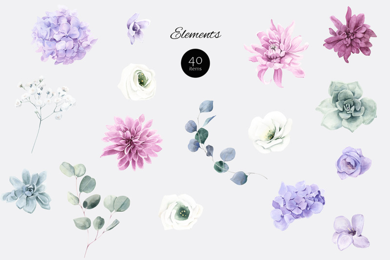 tender-flowers-watercolor-elements