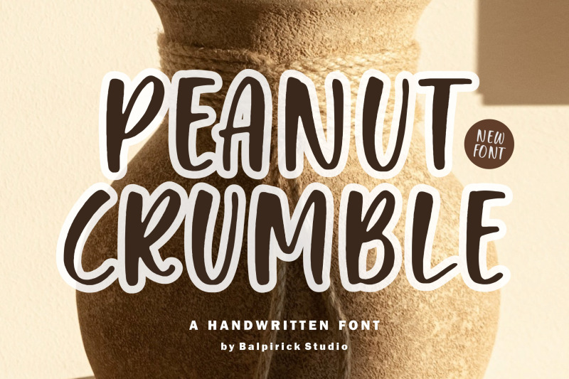 peanut-crumble-font