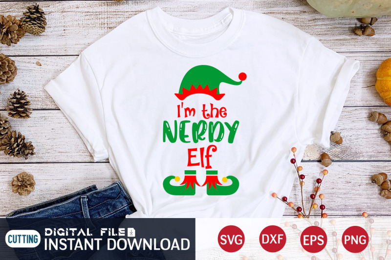 i-039-m-the-nerdy-elf-svg