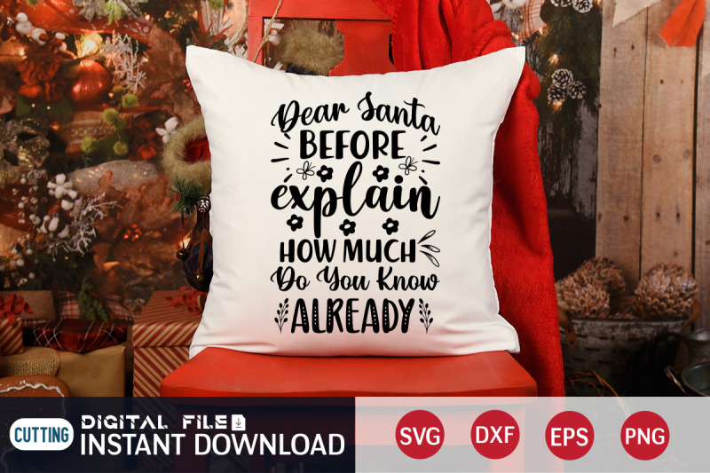 dear-santa-before-i-explain-how-much-do-you-know-already-svg