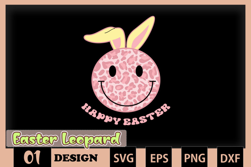 happy-easter-leopard-smiley-face