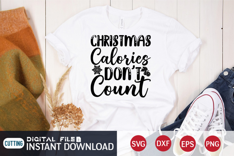 christmas-calories-don-039-t-count-svg