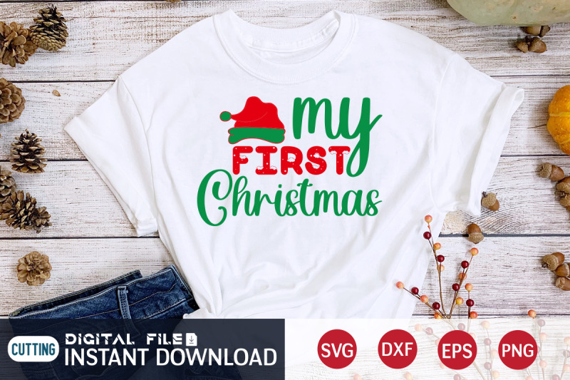 my-first-christmas-svg