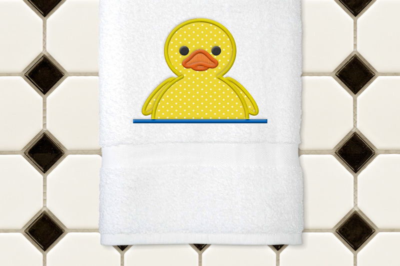 rubber-duck-front-split-applique-embroidery