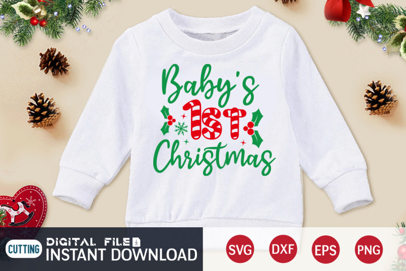 baby-039-s-1st-christmas-svg