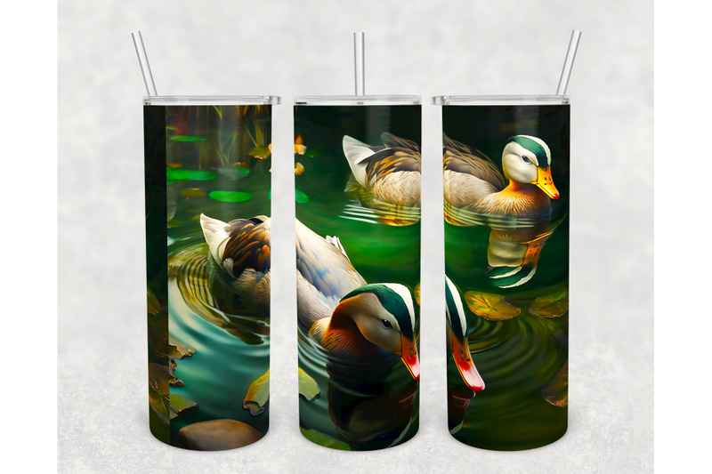 ducks-tumbler-wraps-bundle-20-oz-skinny-tumbler-duck-sublimation-png