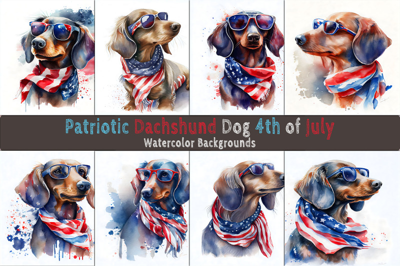 patriotic-dachshund-watercolor