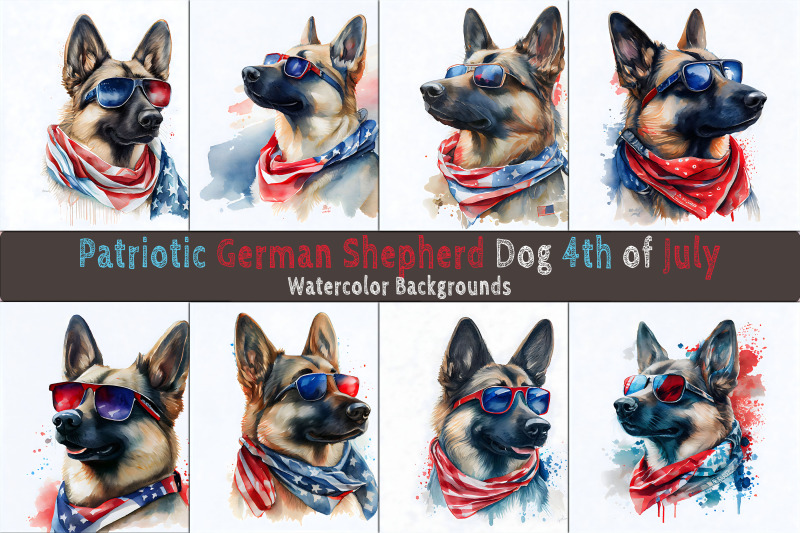 patriotic-german-shepherd-watercolor