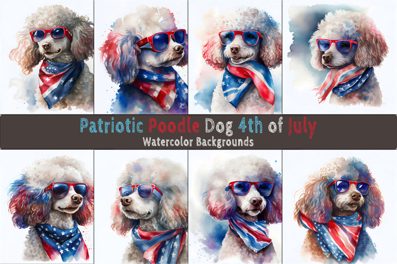 patriotic-poodle-watercolor