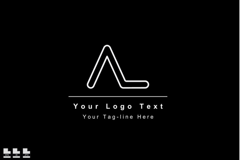 al-or-la-letter-logo-unique-attractive-creative-modern-initial-al-la