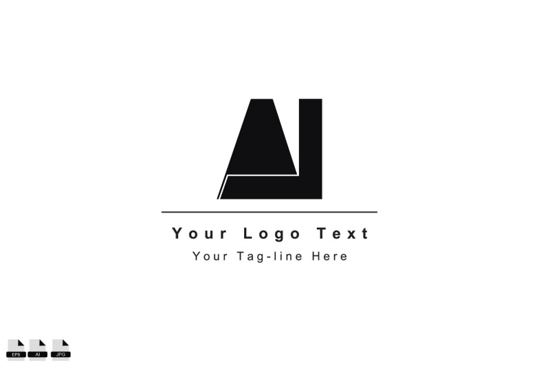 logo-initial-al-or-la-design-symbol-letter