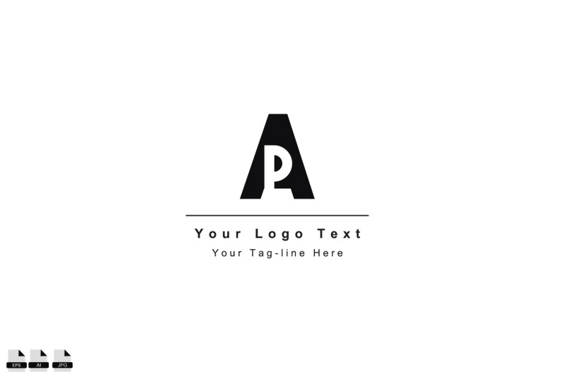 ap-or-pa-logo-elegeant-initial-symbol
