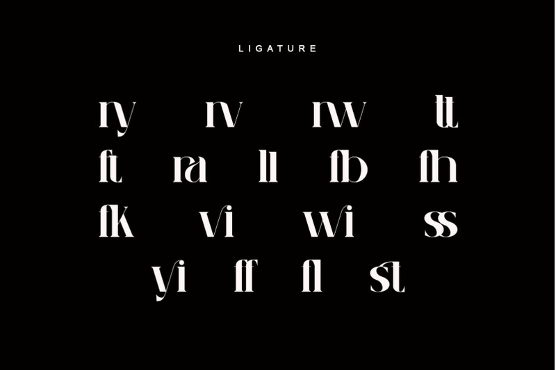 arasyi-modern-ligature-serif-typeface