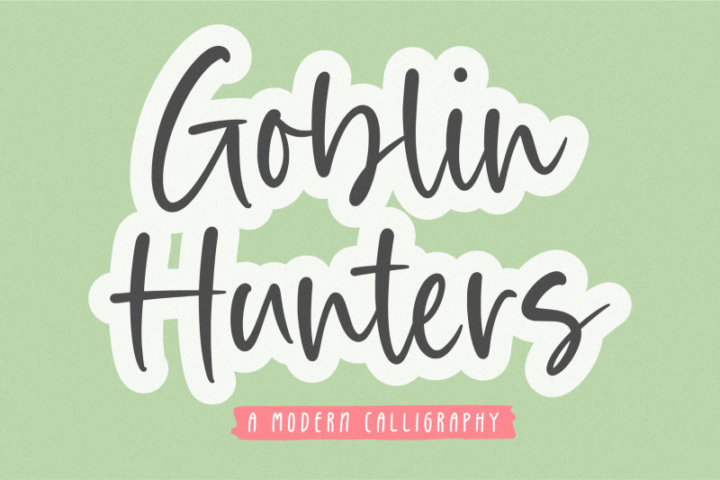 goblin-hunters-a-modern-calligraphy-font