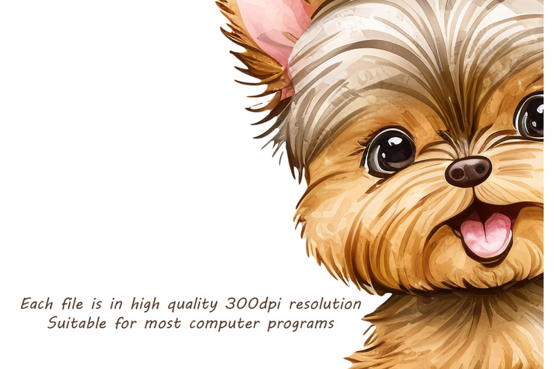 yorkshire-terrier-watercolor-clipart-dog-illustration