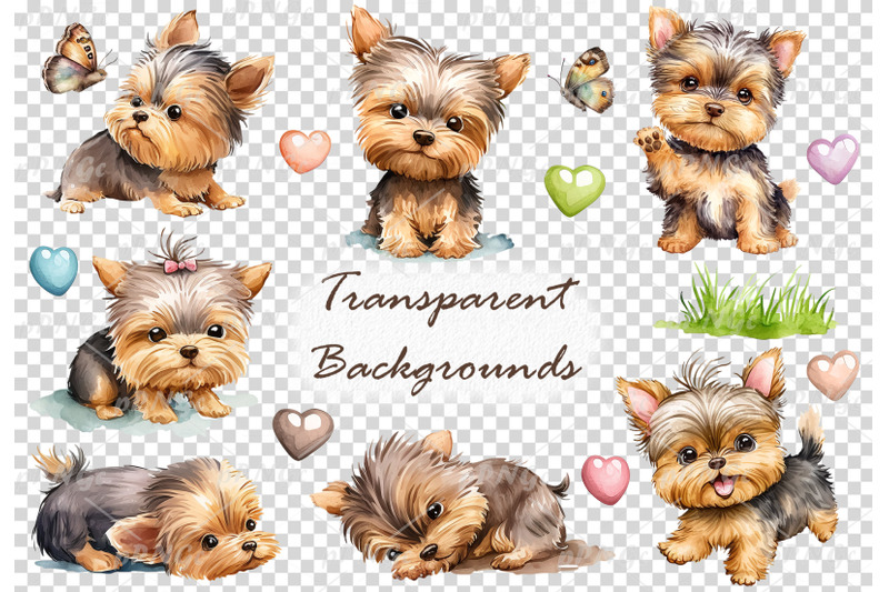 yorkshire-terrier-watercolor-clipart-dog-illustration