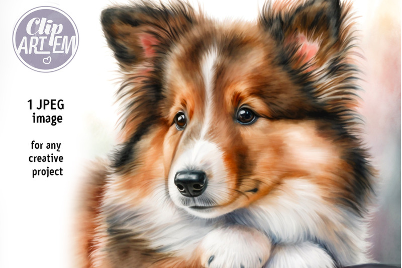 shetland-sheepdog-puppy-digital-jpeg-image-painting-print-decor