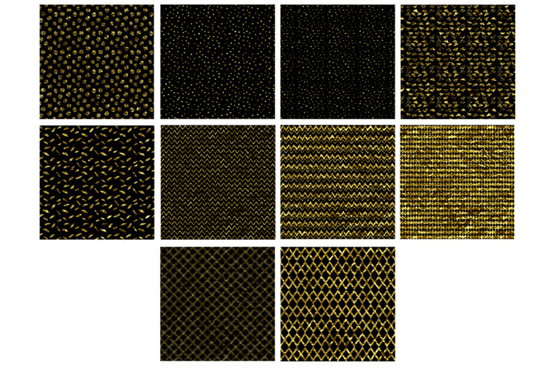 gold-amp-black-crushed-foil-patterns