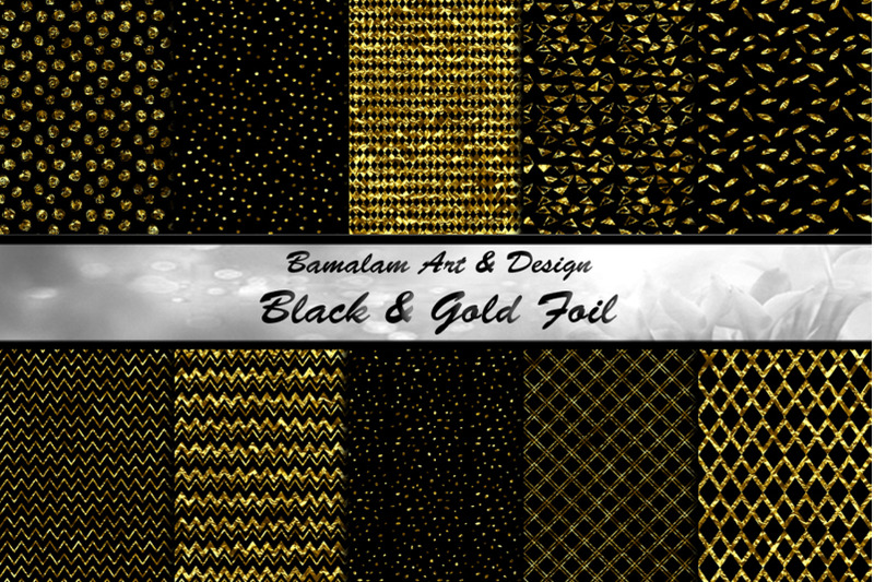 gold-amp-black-crushed-foil-patterns