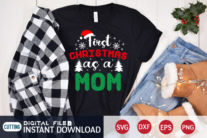 first-christmas-as-a-mom-svg