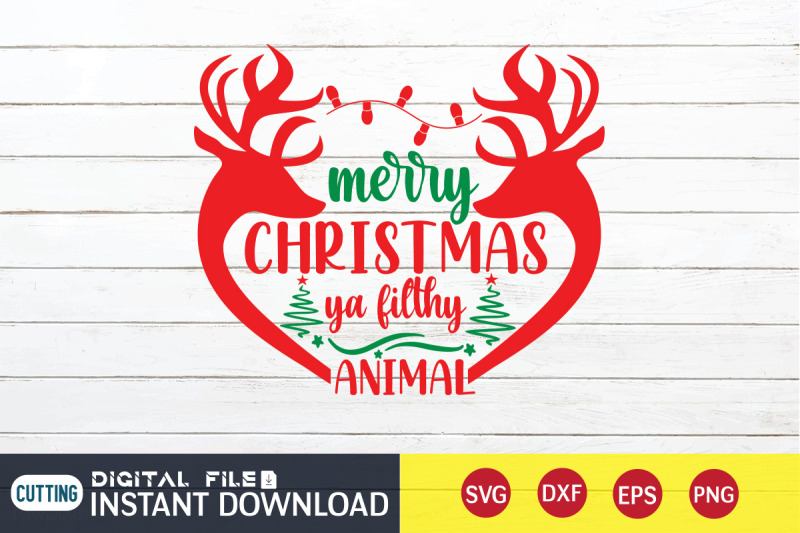 merry-christmas-ya-filthy-animal-svg