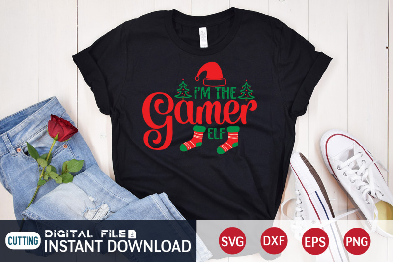 im-the-gamer-elf-svg