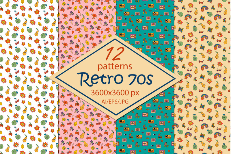 retro-70s-digital-paper-seamless-patterns