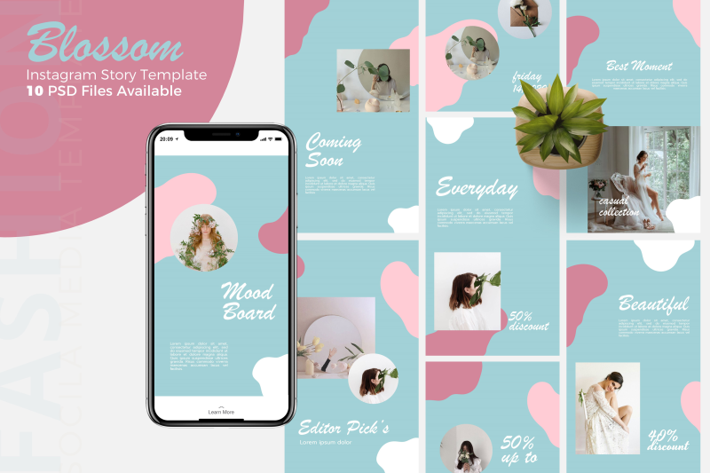 blossom-instagram-story-template