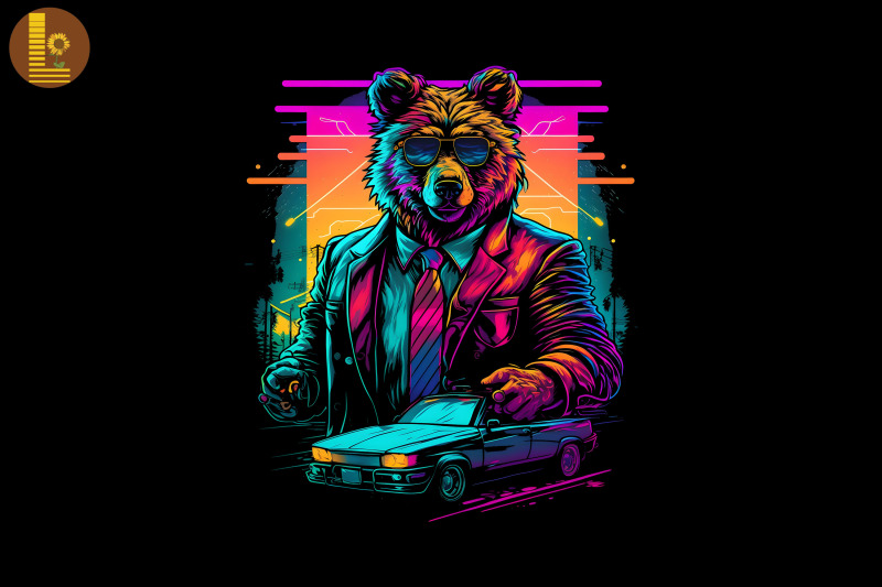 synthwave-retro-gangster-bear-12