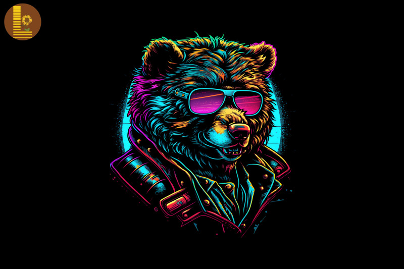 synthwave-retro-gangster-bear-16