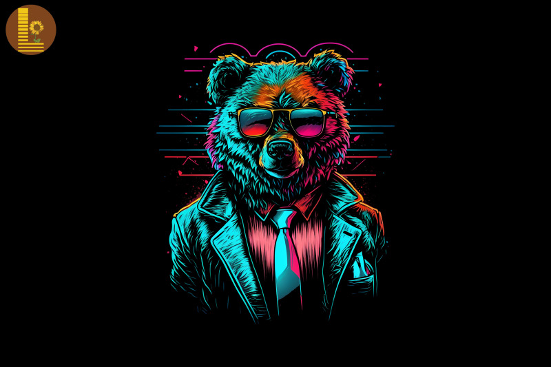 synthwave-retro-gangster-bear-19