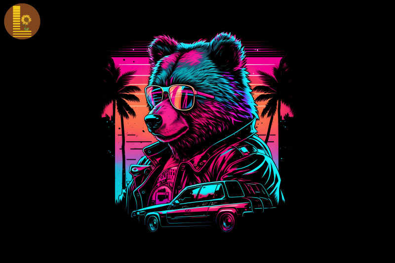 synthwave-retro-gangster-bear-20