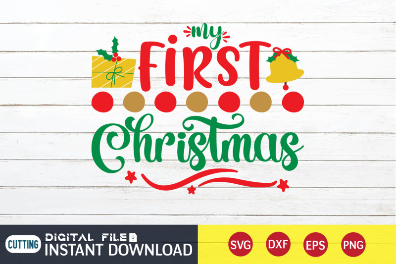 my-first-christmas-svg