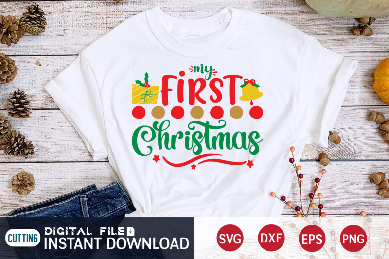 my-first-christmas-svg