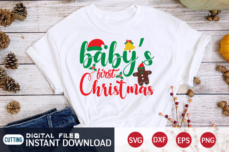 baby-039-s-first-christmas-svg