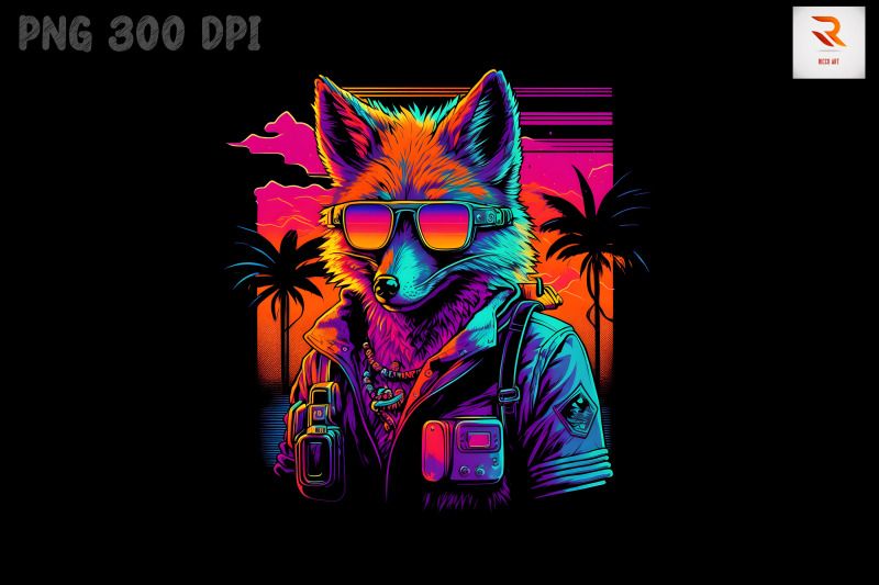 synthwave-retro-gangster-fox-10