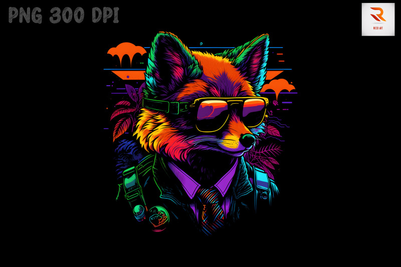 synthwave-retro-gangster-fox-11