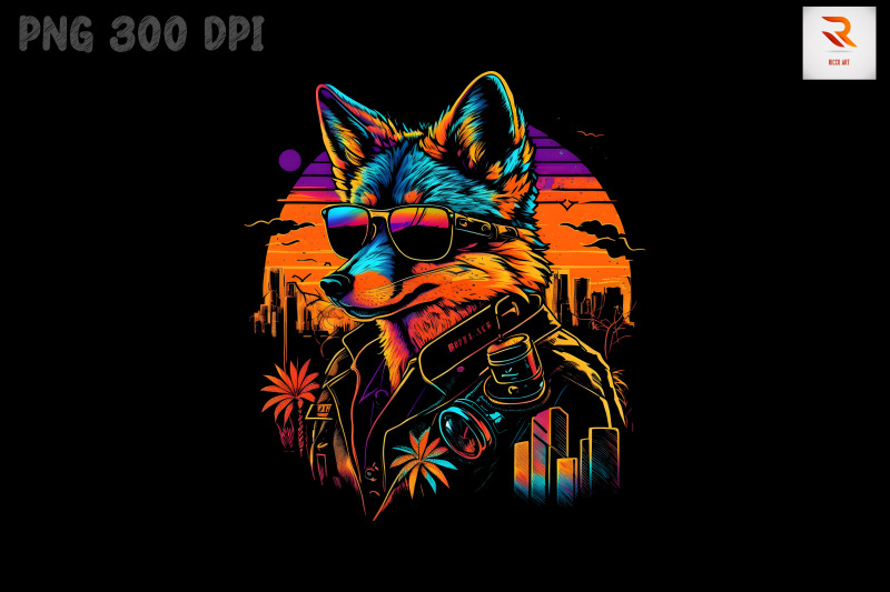 synthwave-retro-gangster-fox-16