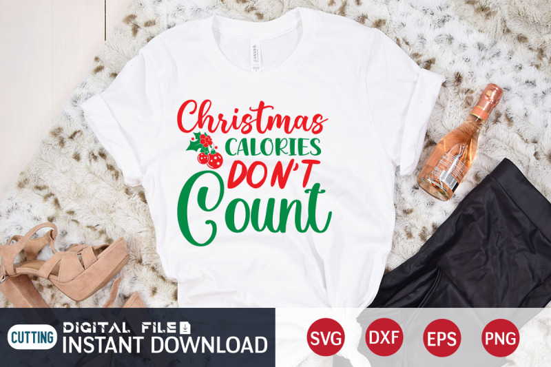 christmas-calories-don-039-t-count-svg