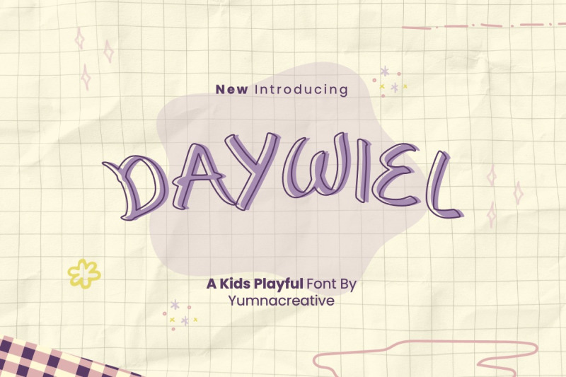 daywiel-kids-playful-font