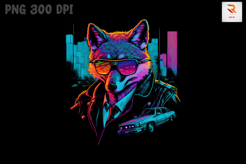 synthwave-retro-gangster-fox-19