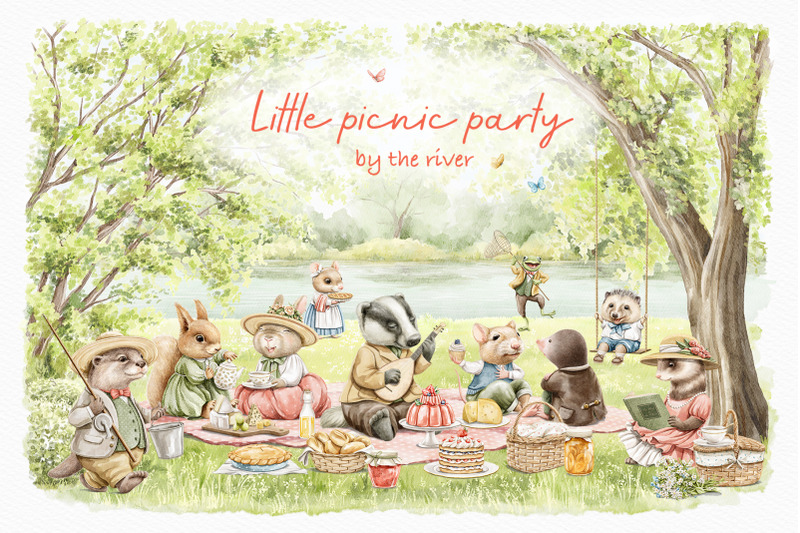 little-picnic-party-by-the-river