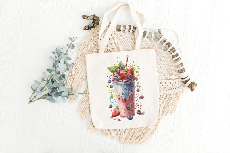 watercolor-smoothie-clipart-sublimation