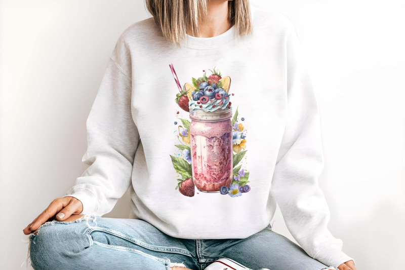 watercolor-smoothie-clipart-sublimation