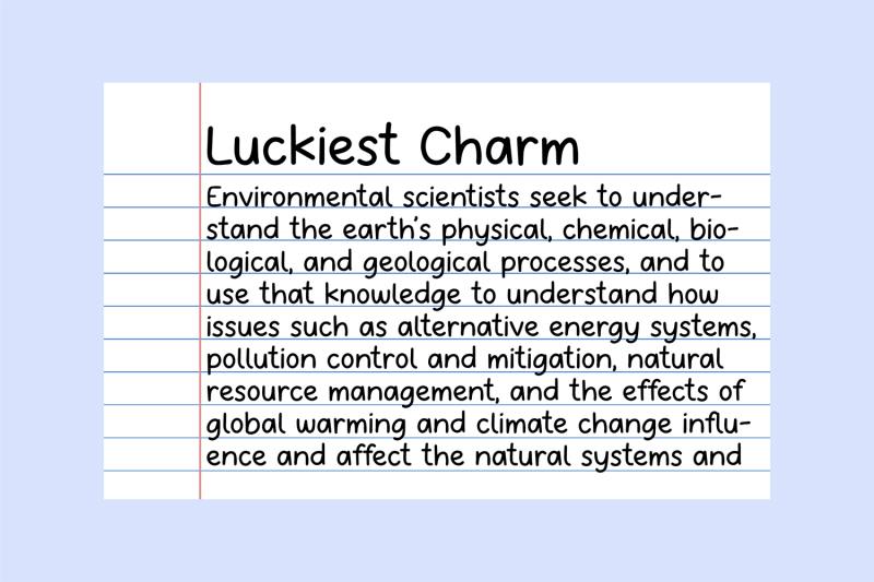 luckiest-charm-simple-handwriting-font