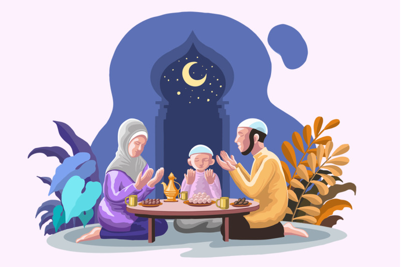 ramadan-kareem-vector-illustration
